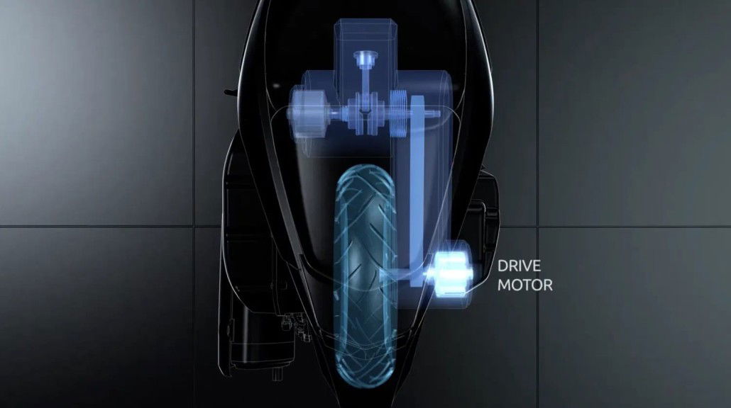 Yamaha presents the first hybrid drive system for motorcycles 30 Yamaha Hybrid 3