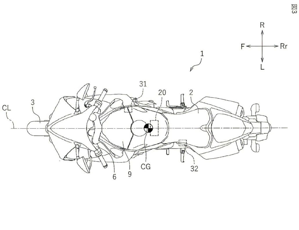 Yamaha develops airbag technology for motorcycles: New patents show solutions to an old problem 28 Yamaha Airbag Patent 1 1