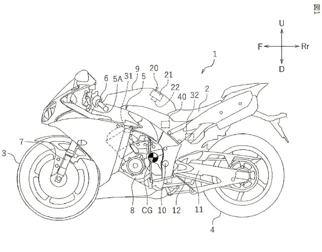 Yamaha develops airbag technology for motorcycles: New patents show solutions to an old problem 29 Yamaha Airbag Patent 2 1