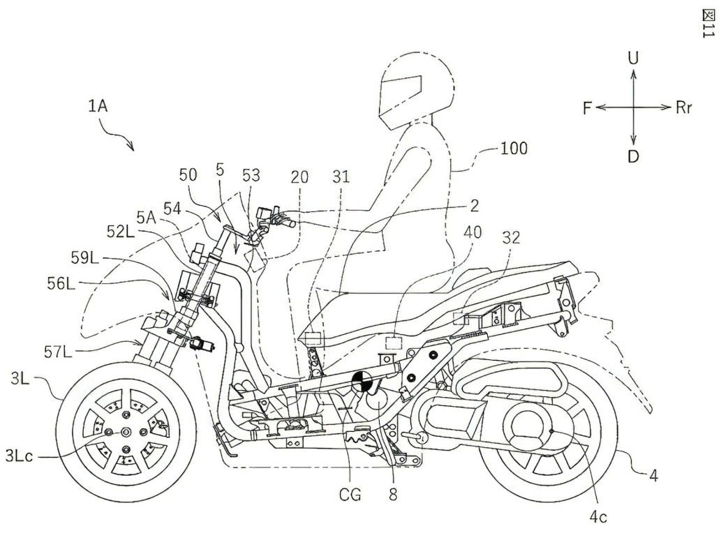 Yamaha develops airbag technology for motorcycles: New patents show solutions to an old problem 30 Yamaha Airbag Patent 3 1