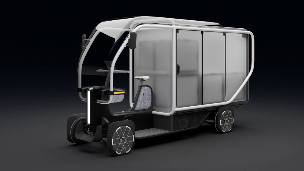 Honda Fastport eQuad: New micromobility for the last mile 47 539886 Fastport eQuad during pilot testing in New York 1