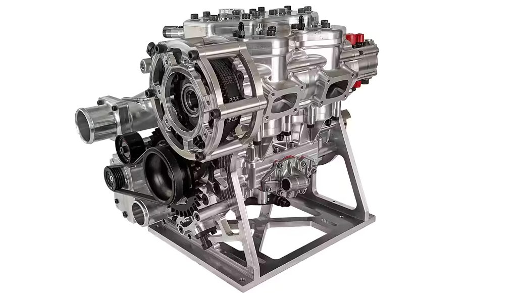 Revolutionary two-stroke principle: Alpha-Otto REV Force – the high-tech engine for the future? 51 Alpha Otto Technologies 2 1
