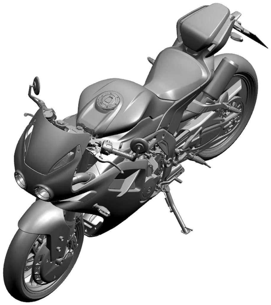 CFMoto 500SR Voom: Four-cylinder sports bike with retro design for Europe? 48 CFMoto 500SR Voom 1
