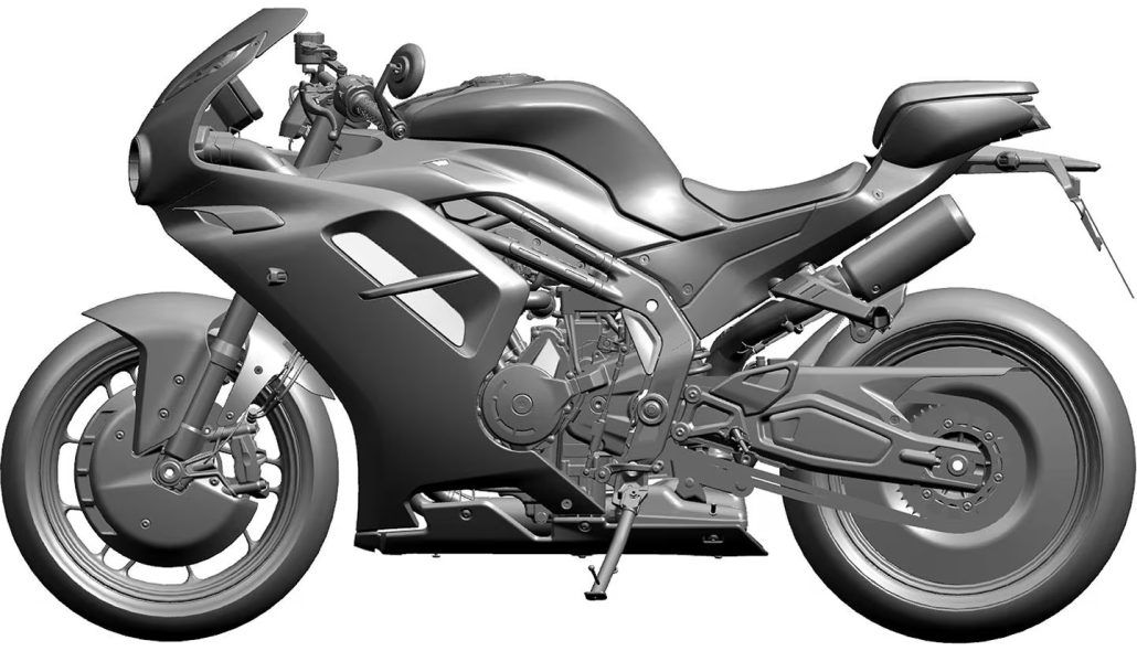 CFMoto 500SR Voom: Four-cylinder sports bike with retro design for Europe? 46 CFMoto 500SR Voom 3
