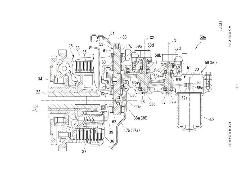 Honda CB1000R with E-Clutch: Patents hint at new transmission technology – will the CB1000 Hornet follow suit? 30 E Clutch Hornet 3 1