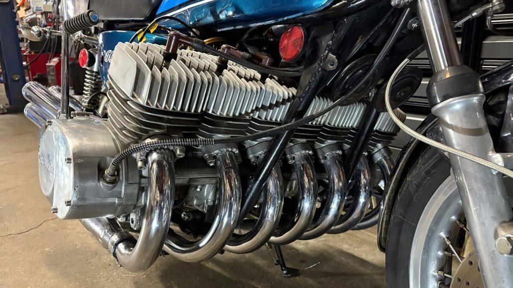 Unique Kawasaki KH 606: One-of-a-kind seven-cylinder two-stroke bike for sale 31 Kawasaki KH 606 Unikat 7 Zylinder 2 1