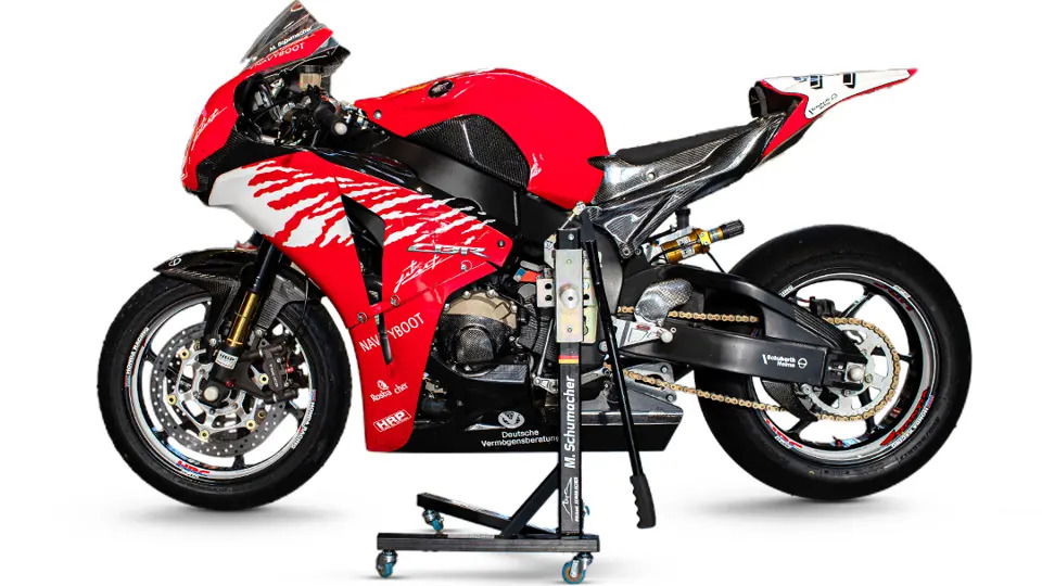 Seltene Honda CBR1000RR Fireblade SC59 von Holzhauer: Ex-Motorrad von Michael Schumacher bei RM Sotheby’s im Angebot 36 Michael Schumacher Honda