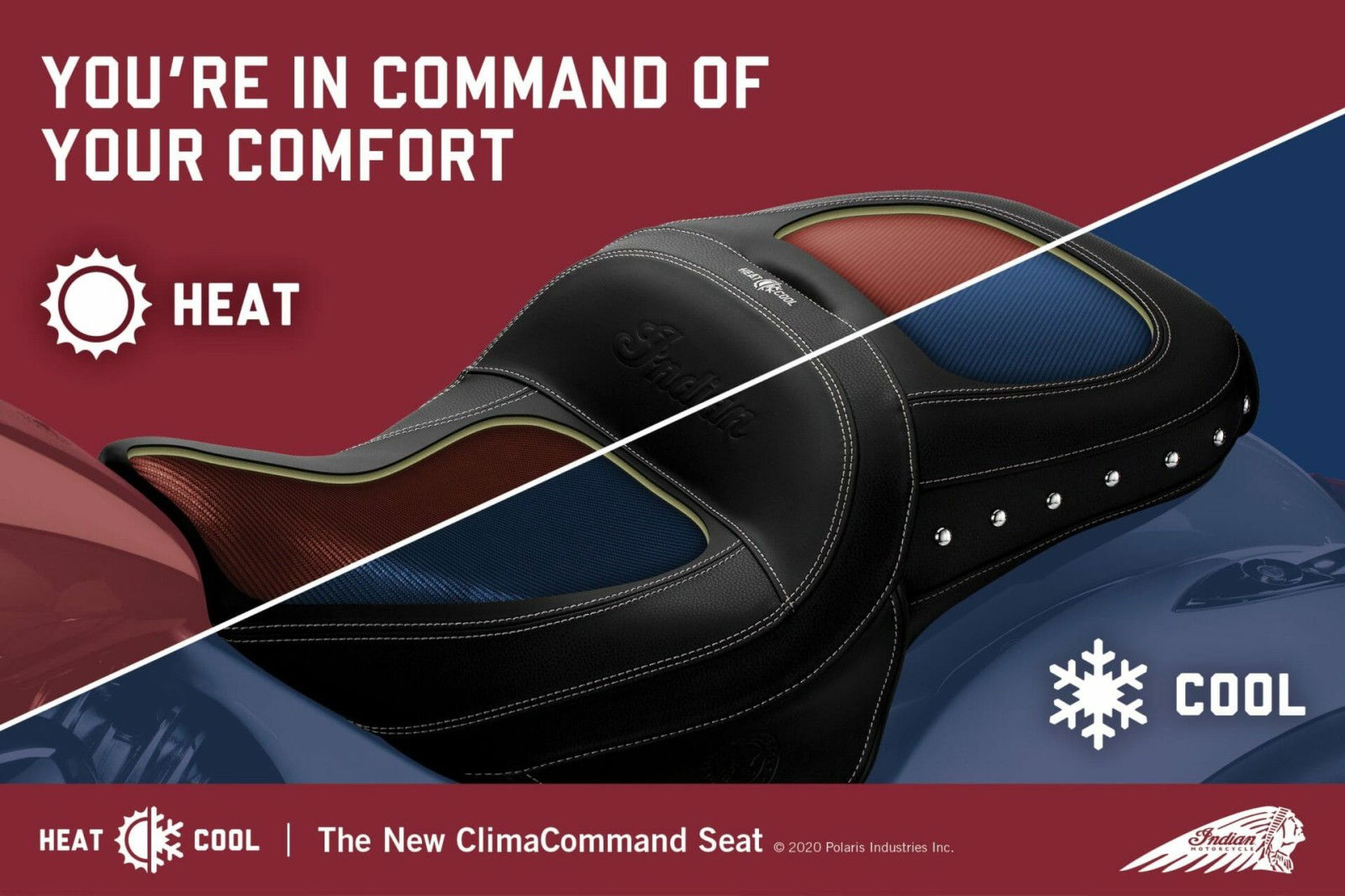 Indian Motorcycle ClimaControl Seat heating cooling 1 1