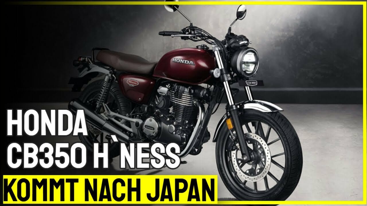 honda cb350 hness kommt nach jap