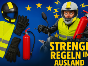 Motorradausruestung im EU Ausland