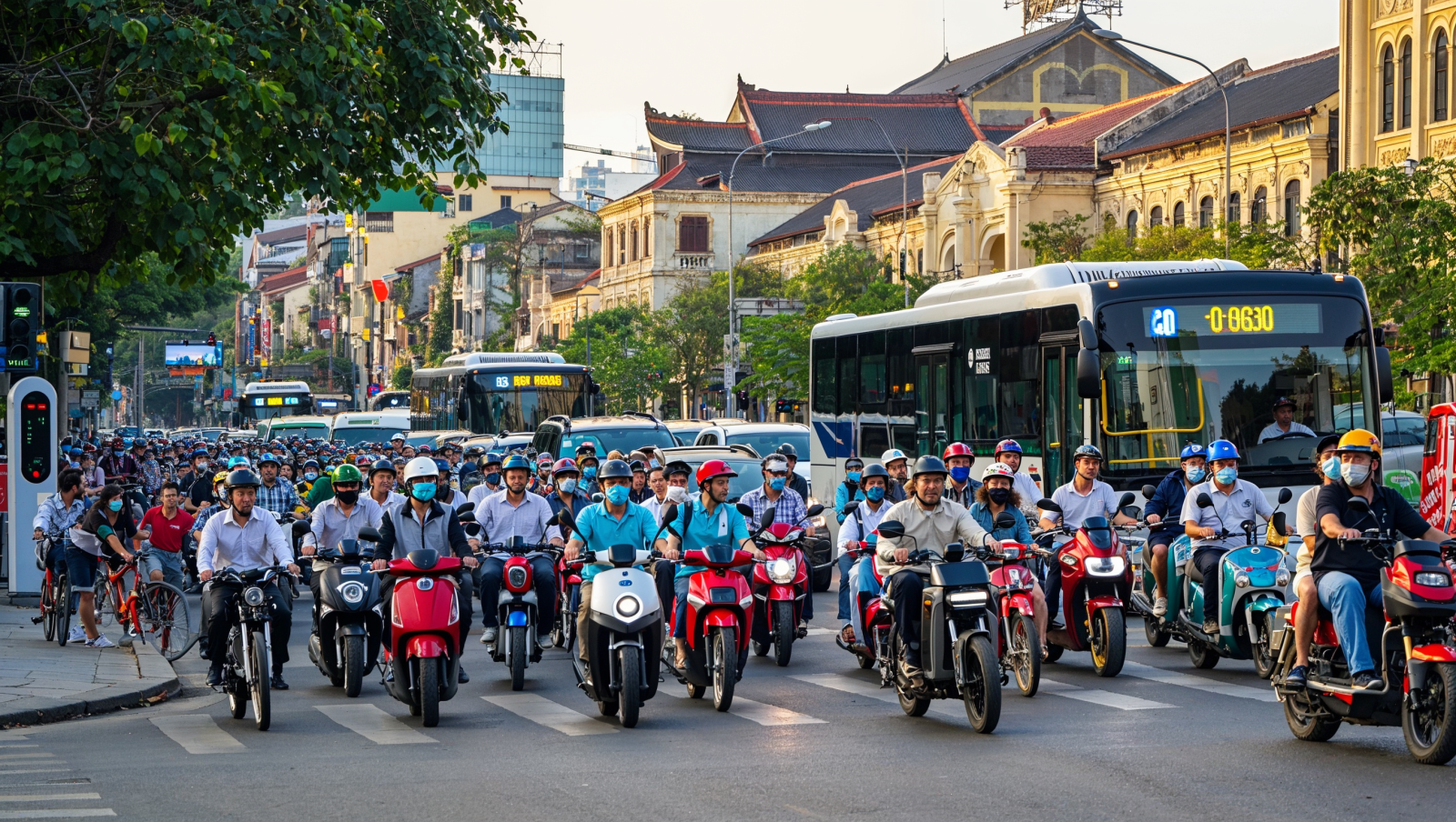 Motorradverbot Hanoi