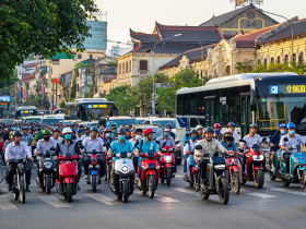 Motorradverbot Hanoi