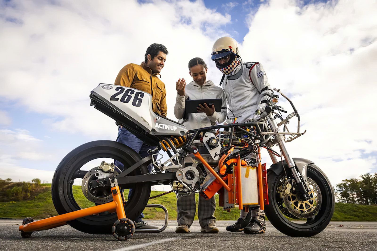 Wasserstoff Motorrad MIT 2 1